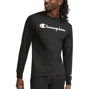 Champion klassisk tröja grafisk t-shirt för män, Svart skript, M Champion klassisk tröja grafisk t-shirt för män, Svart skript, M