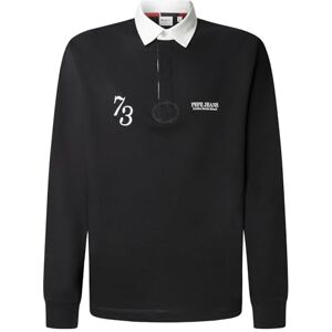 Pepe Jeans herr Cameron Polo, svart (svart), M, svart (svart), M Pepe Jeans herr Cameron Polo, svart (svart), M, svart (svart), M