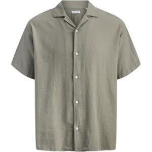 JACK & JONES Jjeliam Resort Shirt Ss Sn, Vetiver, XXL JACK & JONES Jjeliam Resort Shirt Ss Sn, Vetiver, XXL