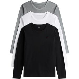 Tommy Hilfiger Herr 3P Ls Tee UM0UM03378, Andra Underkläder Toppar, Vit, S, Vit (vit/svart/grå ljung), S Tommy Hilfiger Herr 3P Ls Tee UM0UM03378, Andra Underkläder Toppar, Vit, S, Vit (vit/svart/grå ljung), S