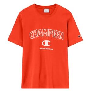 Champion Men-Graphic Crewneck T-shirt skjorta, röd (Rs003), XL herr Champion Men-Graphic Crewneck T-shirt skjorta, röd (Rs003), XL herr
