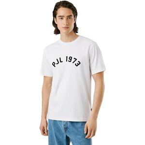 Pepe Jeans herr Maverick T-Shirt, vit (vit), L, Vit (vit), L Pepe Jeans herr Maverick T-Shirt, vit (vit), L, Vit (vit), L