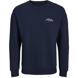 JACK & JONES Jjcollege logo sweat crew pls – plus size, marinblå blazer, 3XL JACK & JONES Jjcollege logo sweat crew pls – plus size, marinblå blazer, 3XL