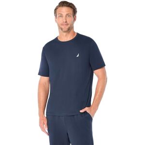 Nautica herr Short Sleeve Crew Neck Soft Knit Sleep Tee pyjamas överdel (topp) Nautica herr Short Sleeve Crew Neck Soft Knit Sleep Tee pyjamas överdel (topp)