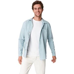 Trendyol Herr skjorta krage vanlig jacka rock, mynta, L, Mint Trendyol Herr skjorta krage vanlig jacka rock, mynta, L, Mint