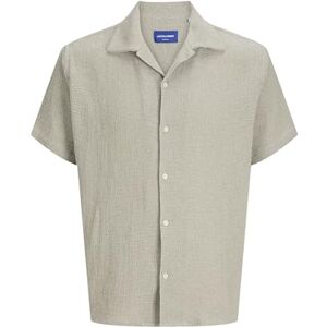 JACK & JONES Jorcoba randig resort skjorta Ss Sn, Silversalvia, XL JACK & JONES Jorcoba randig resort skjorta Ss Sn, Silversalvia, XL