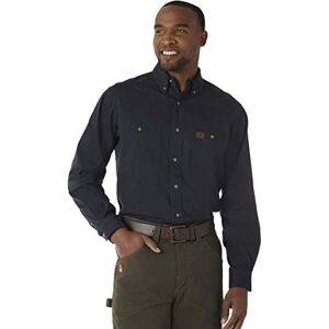 Wrangler Herr Logger Twill Långärmad Arbetsskjorta Skjorta, Marinblått Xsp, XXL Lång Wrangler Herr Logger Twill Långärmad Arbetsskjorta Skjorta, Marinblått Xsp, XXL Lång