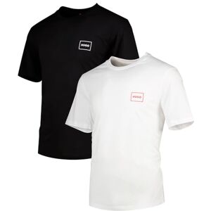 HUGO Dubbelpack T-shirt för män, Open Miscellaneous 960, L HUGO Dubbelpack T-shirt för män, Open Miscellaneous 960, L