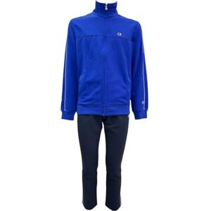 Champion mäns Legacy – sweatshirt med full dragkedja med logotyp, blå (BS008), XXL, Blå (BS008), XXL Champion mäns Legacy – sweatshirt med full dragkedja med logotyp, blå (BS008), XXL, Blå (BS008), XXL