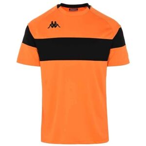 Kappa Dareto herrtröja, Orange, svart, M Kappa Dareto herrtröja, Orange, svart, M