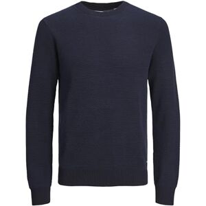 JACK & JONES Jjeglobe Knit Crew Neck Noos stickad tröja, HUMÖR INDIGO, M JACK & JONES Jjeglobe Knit Crew Neck Noos stickad tröja, HUMÖR INDIGO, M