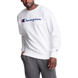 Champion Herr rundhalsad sweatshirt, Powerblend fleece Crew sweatshirt för män, bästa bekväma tröjor för män, grafisk, Vit-y06794, XXL Champion Herr rundhalsad sweatshirt, Powerblend fleece Crew sweatshirt för män, bästa bekväma tröjor för män, grafisk, Vit-y06794, XXL