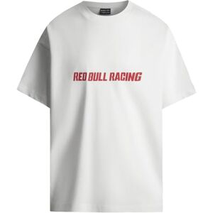 Red Bull Racing X Pepe Jeans herr utökad grafisk T-Shirt, vit (vit), M, Vit (vit), M Red Bull Racing X Pepe Jeans herr utökad grafisk T-Shirt, vit (vit), M, Vit (vit), M