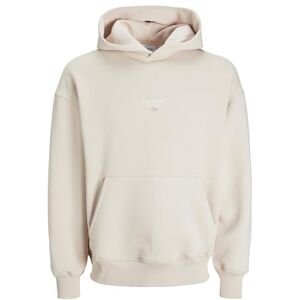 JACK & JONES JACK&JONES JJEURBAN Edge Studio Sweat Hood NOOS, Moonbeam, M JACK & JONES JACK&JONES JJEURBAN Edge Studio Sweat Hood NOOS, Moonbeam, M