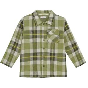 Noppies Pojkar skjorta Russell långärmad, Kontrollmönster medium grön – N366, 122 Noppies Pojkar skjorta Russell långärmad, Kontrollmönster medium grön – N366, 122