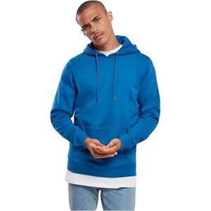 Urban Classics Basic Terry Hoody huvtröja för herr, Sportblå., S Urban Classics Basic Terry Hoody huvtröja för herr, Sportblå., S
