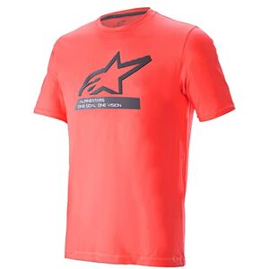 Alpinestars AGELESS V3 TECH TEE CORAL FLUO M Alpinestars AGELESS V3 TECH TEE CORAL FLUO M