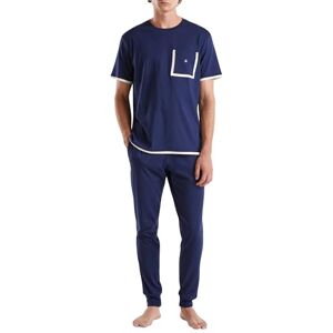 United Pyjamasbyxor för män, Blå, L United Pyjamasbyxor för män, Blå, L