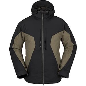 Volcom Herr Quad Angle 2l Tds Jacka, mörk teak, L, Mörk teak, L Volcom Herr Quad Angle 2l Tds Jacka, mörk teak, L, Mörk teak, L