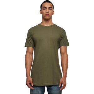 Urban Classics herr T-tröja Shaped Long Tee, Grön (oliv), XS Urban Classics herr T-tröja Shaped Long Tee, Grön (oliv), XS