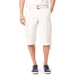 UNIONBAY Herr Cordova bälte messenger cargo shorts reg och stora och höga storlekar, Vitt, 48 SE UNIONBAY Herr Cordova bälte messenger cargo shorts reg och stora och höga storlekar, Vitt, 48 SE