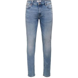 Only & Sons Male Slim Fit Jeans ONSLoom Life Jog, Blå denim, 29W / 34L Only & Sons Male Slim Fit Jeans ONSLoom Life Jog, Blå denim, 29W / 34L