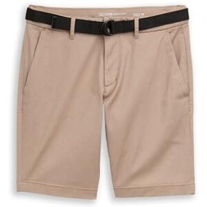 TOM TAILOR Denim 1051937 bermudashorts, 39551-Twill Beige, S Herr TOM TAILOR Denim 1051937 bermudashorts, 39551-Twill Beige, S Herr