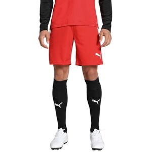 PUMA unisex vuxen Kort Teamliga shorts, Röd- vit, M PUMA unisex vuxen Kort Teamliga shorts, Röd- vit, M
