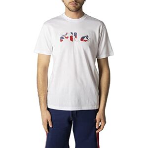 FILA Bosque T-shirt för män, Ljus vit, XS FILA Bosque T-shirt för män, Ljus vit, XS