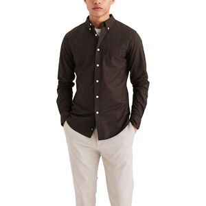 Dockers herr stretch oxford smala tröjor, Mole, XS Dockers herr stretch oxford smala tröjor, Mole, XS