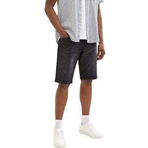 TOM TAILOR Herr Bermuda jeans shorts 1035654, 10220 used dark stone grey denim, 28 TOM TAILOR Herr Bermuda jeans shorts 1035654, 10220 used dark stone grey denim, 28