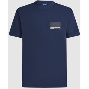 KARL LAGERFELD JEANS , Herr, Vanlig Kortärm Box Logo T-Shirt, Vanlig Fit, Svart, S KARL LAGERFELD JEANS , Herr, Vanlig Kortärm Box Logo T-Shirt, Vanlig Fit, Svart, S