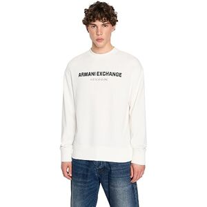 Giorgio Armani Limited Edition We Beat As One Capsule Fransk Terry tröja sweatshirt, Vit, S Giorgio Armani Limited Edition We Beat As One Capsule Fransk Terry tröja sweatshirt, Vit, S