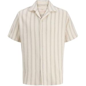 JACK & JONES Jorcoba Stripe Resort Shirt Ss Sn JACK & JONES Jorcoba Stripe Resort Shirt Ss Sn