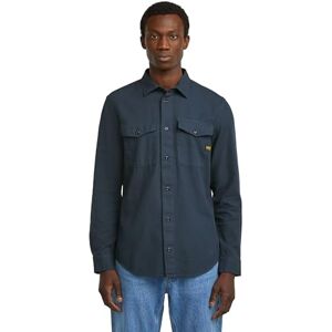 G-STAR Marine Slim Långärmad skjorta, Blå (Dk Patriot Blue Gd D24963-d454-h416), S G-STAR Marine Slim Långärmad skjorta, Blå (Dk Patriot Blue Gd D24963-d454-h416), S