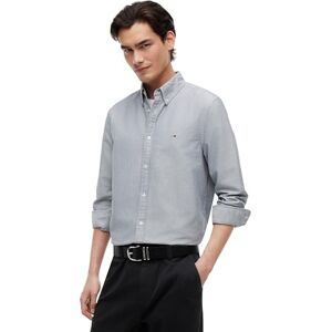 Tommy Jeans herr TJM REG OXFORD SHIRT EXT L/S skjorta, blå, 3XL, Blå (mörk natt marinblå), 3XL Tommy Jeans herr TJM REG OXFORD SHIRT EXT L/S skjorta, blå, 3XL, Blå (mörk natt marinblå), 3XL