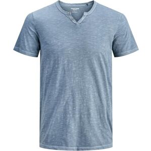 JACK & JONES Jjesplit Neck Tee Ss Noos, Blå Mirage, S JACK & JONES Jjesplit Neck Tee Ss Noos, Blå Mirage, S