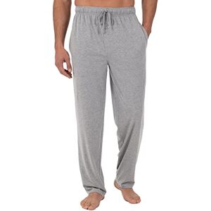 Fruit of the Loom Mjukisbyxor herr, utökade storlekar, jersey, stickad, sov-/pyjamas-/loungebyxor, 1- och 2-pack, ljusgrå ljunga, 6X Fruit of the Loom Mjukisbyxor herr, utökade storlekar, jersey, stickad, sov-/pyjamas-/loungebyxor, 1- och 2-pack, ljusgrå ljunga, 6X