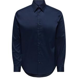 Only & Sons Onsjim Slim Shirt Frml, Mörk safir, L Only & Sons Onsjim Slim Shirt Frml, Mörk safir, L