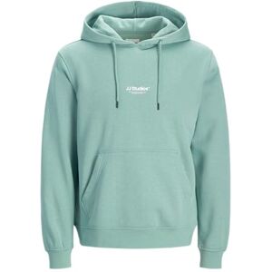 JACK & JONES Jjesoho Sweat Hood Noos, Mineralblå, XS JACK & JONES Jjesoho Sweat Hood Noos, Mineralblå, XS