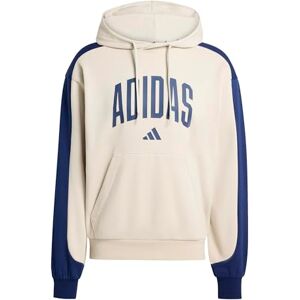 adidas Mezczyzni COLLEGIATE FLEECE HOODIE, wonder alumina/dark blue, M adidas Mezczyzni COLLEGIATE FLEECE HOODIE, wonder alumina/dark blue, M