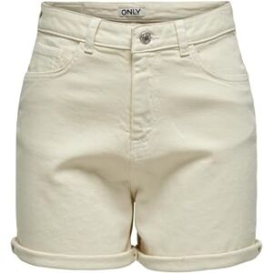 ONLY Onljosephine stretch shorts DNM Azg Noos, Beige, L ONLY Onljosephine stretch shorts DNM Azg Noos, Beige, L