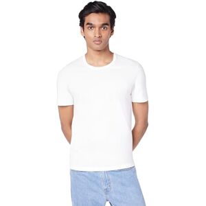 Boss 3-pack t-shirt med rund hals i bomullsjersey för män, Ljusvit, ljusstengrå, jordsvart, S Boss 3-pack t-shirt med rund hals i bomullsjersey för män, Ljusvit, ljusstengrå, jordsvart, S