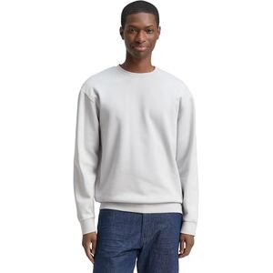 TOM TAILOR Denim herr sweatshirt, 15277 – kritgrå, S TOM TAILOR Denim herr sweatshirt, 15277 – kritgrå, S