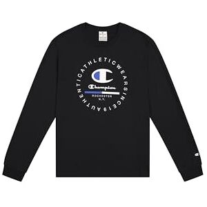 Champion Legacy Graphic Shop Authentic (220250) Light Cotton Jersey gr.150 Rund halsringning Långärmad T-shirt, Svart, XS Herr FW24, Svart, XS Champion Legacy Graphic Shop Authentic (220250) Light Cotton Jersey gr.150 Rund halsringning Långärmad T-shirt, Svart, XS Herr FW24, Svart, XS