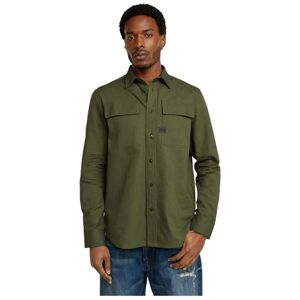 G-STAR RAW CPO vanlig skjorta, Flerfärgad (Asfalt/Dk Moss Oxford D23583-c895-g779), S G-STAR RAW CPO vanlig skjorta, Flerfärgad (Asfalt/Dk Moss Oxford D23583-c895-g779), S