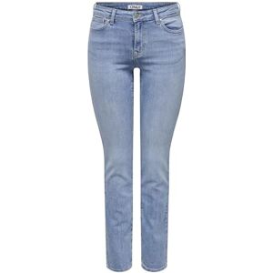 ONLY Onlsui Mid Slim DNM Dia460 Noos, Ljusblå denim, S / 32L ONLY Onlsui Mid Slim DNM Dia460 Noos, Ljusblå denim, S / 32L