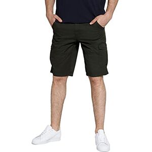 STHUGE Stora storlekar herr regular fit Cargo Bermuda, Nytta grön, 52 Stor STHUGE Stora storlekar herr regular fit Cargo Bermuda, Nytta grön, 52 Stor
