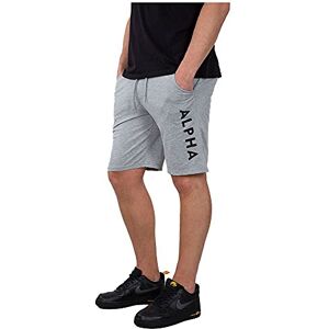 Alpha Industries Jersey Short Herr Grey Heather Alpha Industries Jersey Short Herr Grey Heather