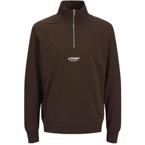 JACK & JONES Jjesoho Sweat Quarter Zip Hn Noos, Delicioso, M JACK & JONES Jjesoho Sweat Quarter Zip Hn Noos, Delicioso, M